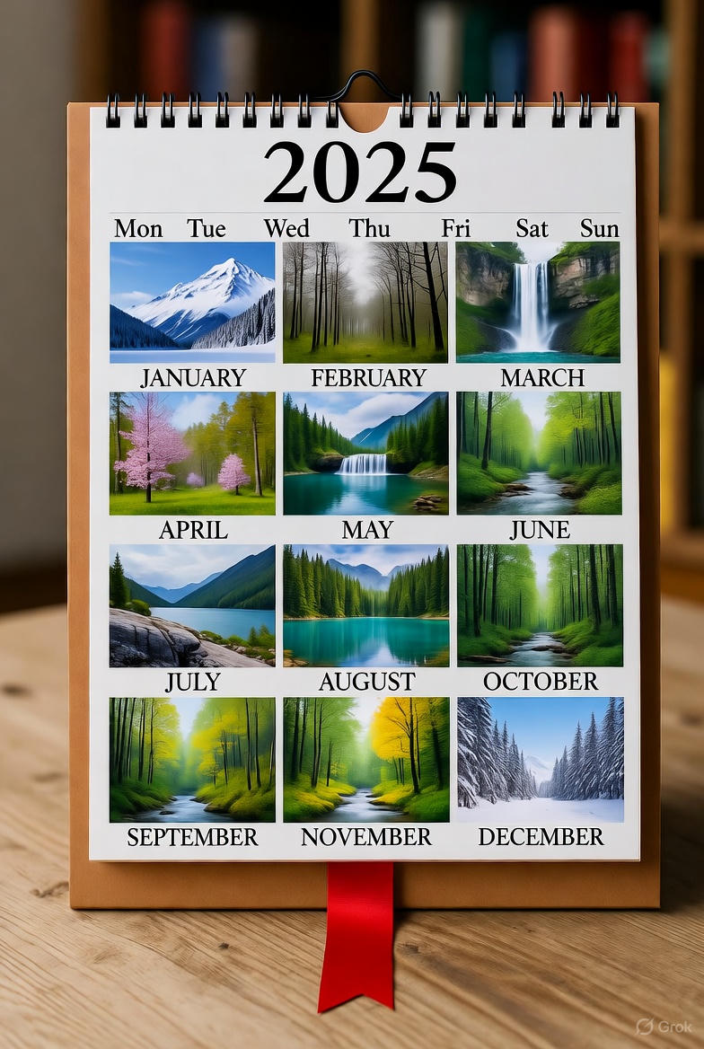 Плакатный календарь